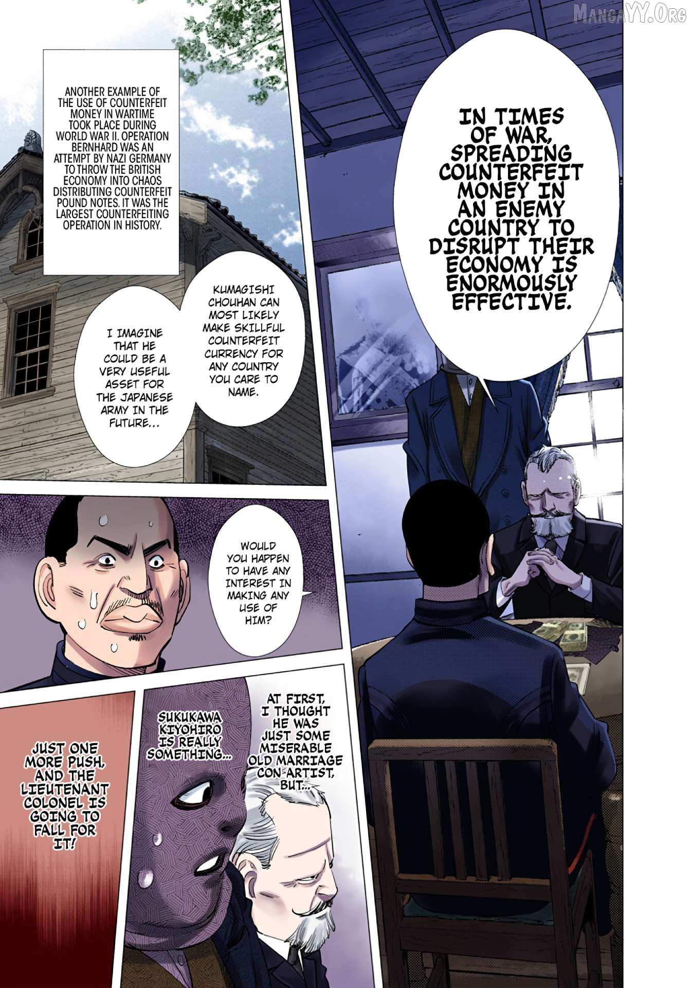 Golden Kamuy - Digital Colored Chapter 97 page 18 - 