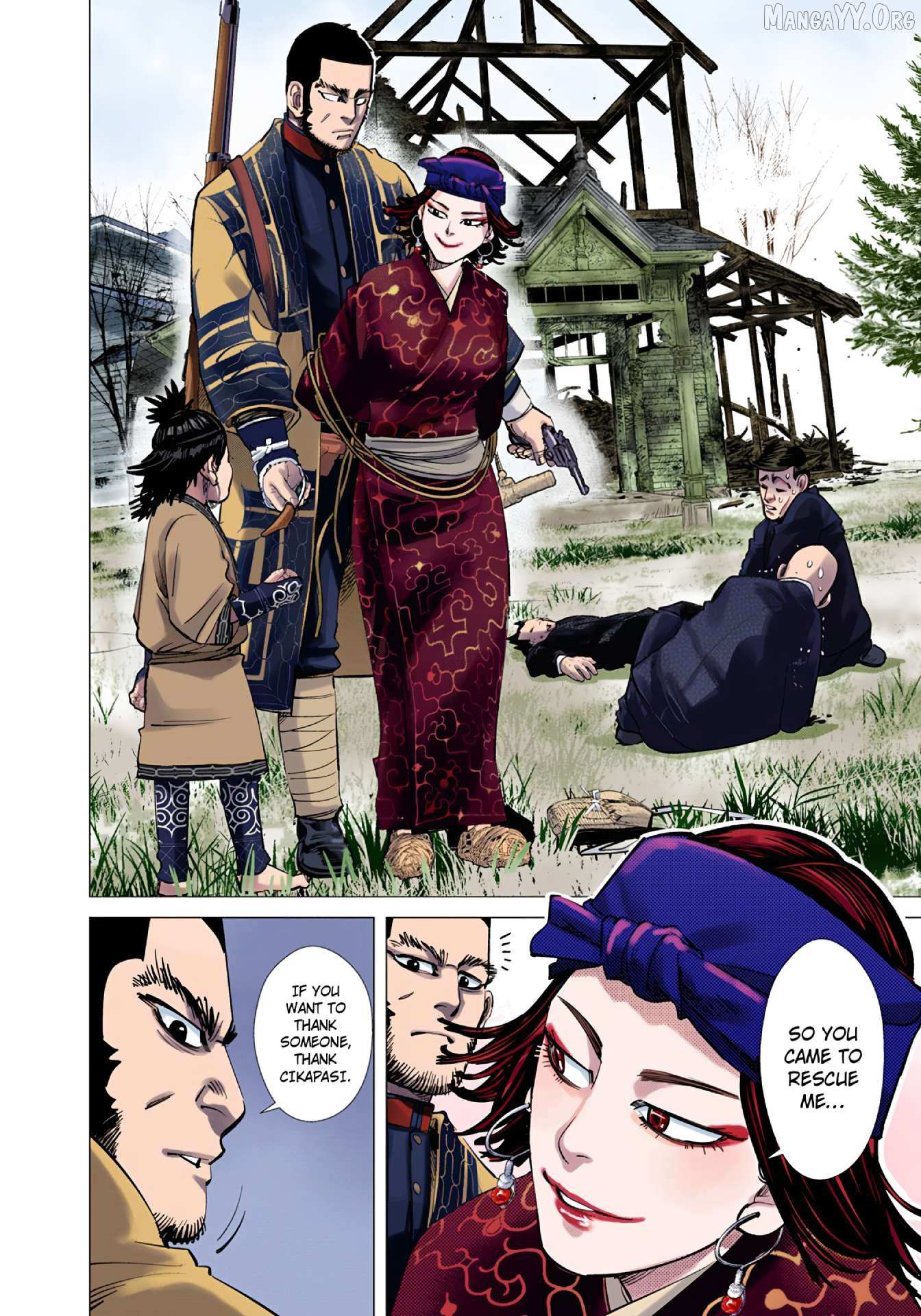 Golden Kamuy - Digital Colored Chapter 97 page 3 - 