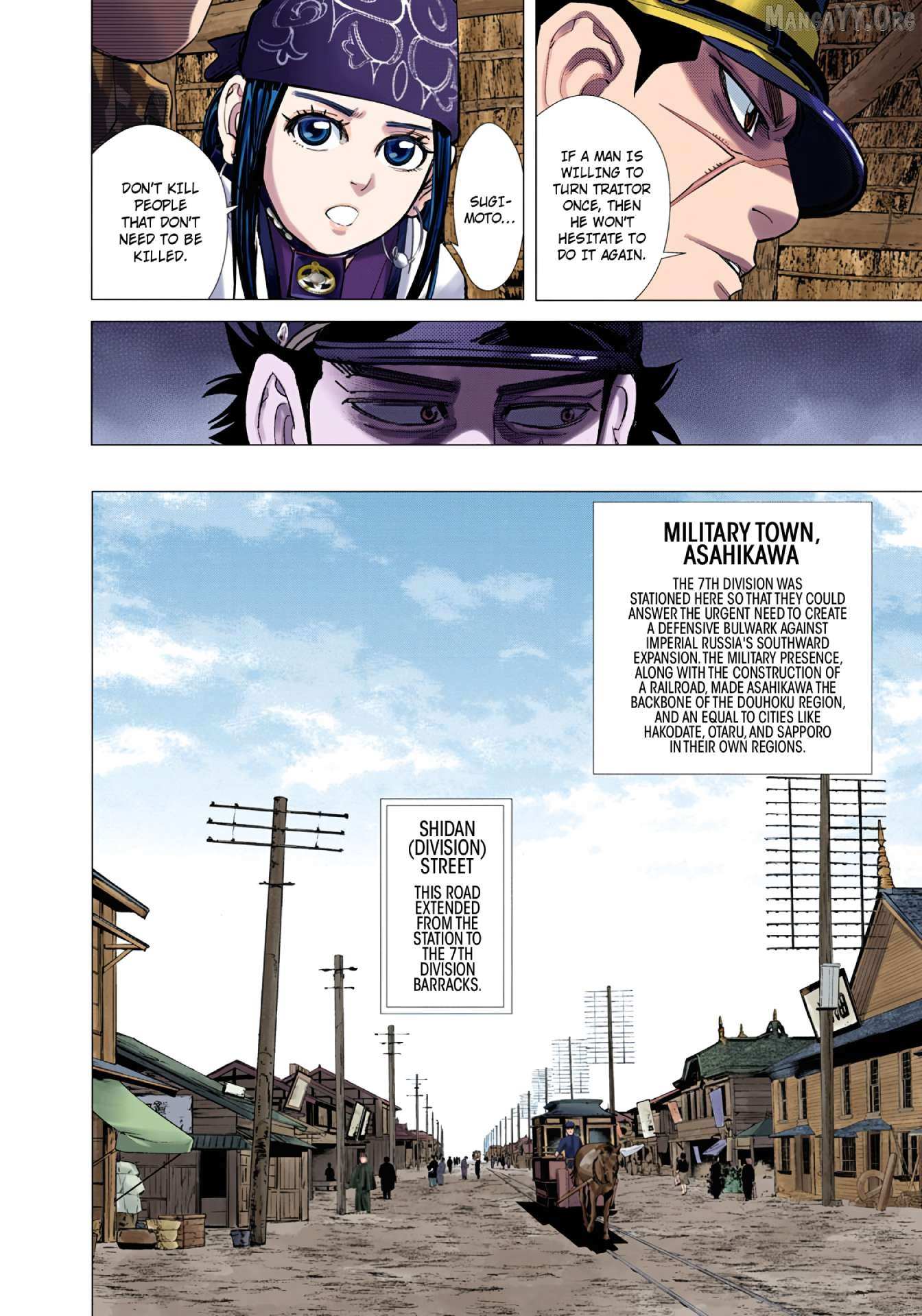 Golden Kamuy - Digital Colored Chapter 97 page 7 - 