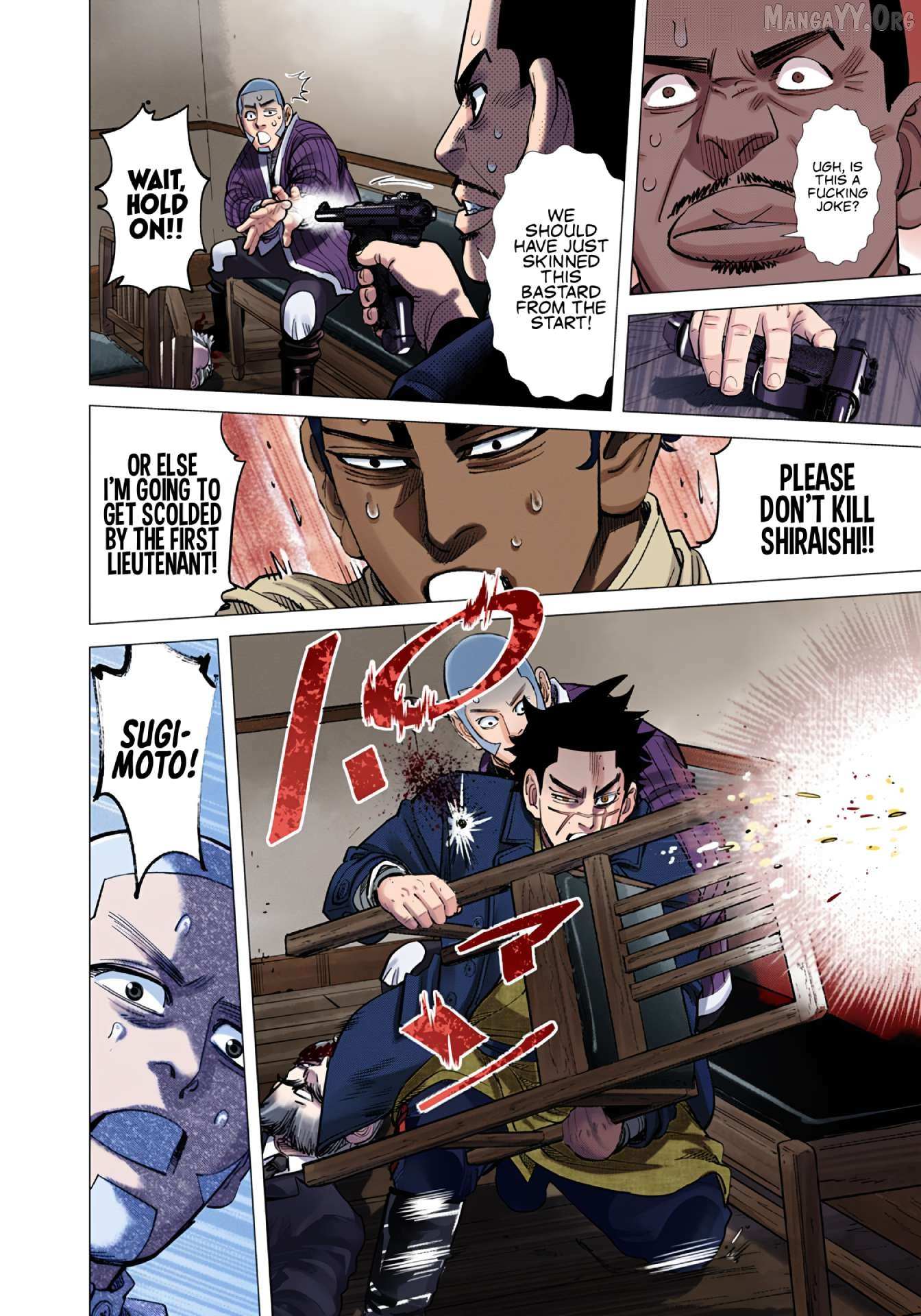 Golden Kamuy - Digital Colored Chapter 98 page 13 - 
