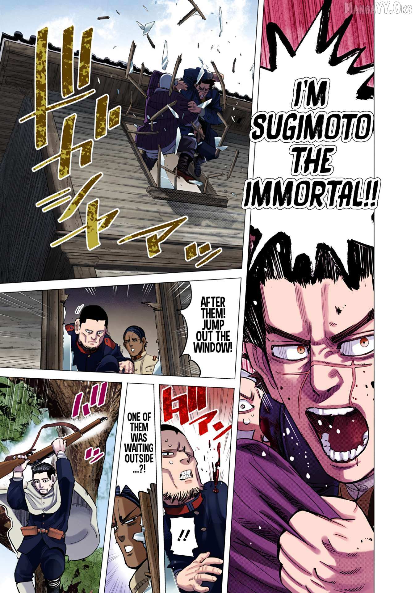 Golden Kamuy - Digital Colored Chapter 98 page 14 - 
