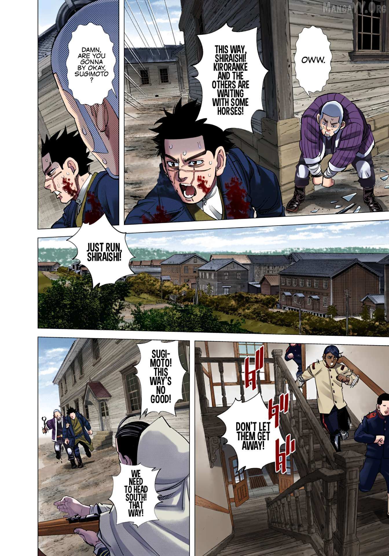 Golden Kamuy - Digital Colored Chapter 98 page 15 - 