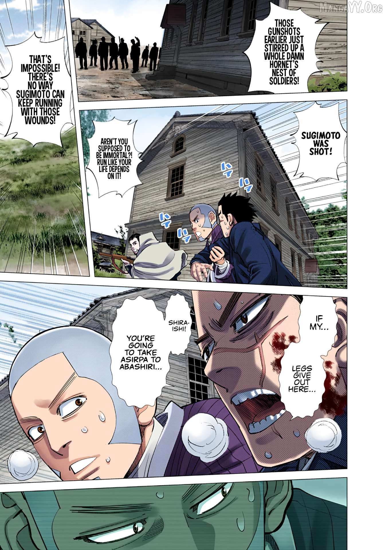 Golden Kamuy - Digital Colored Chapter 98 page 16 - 