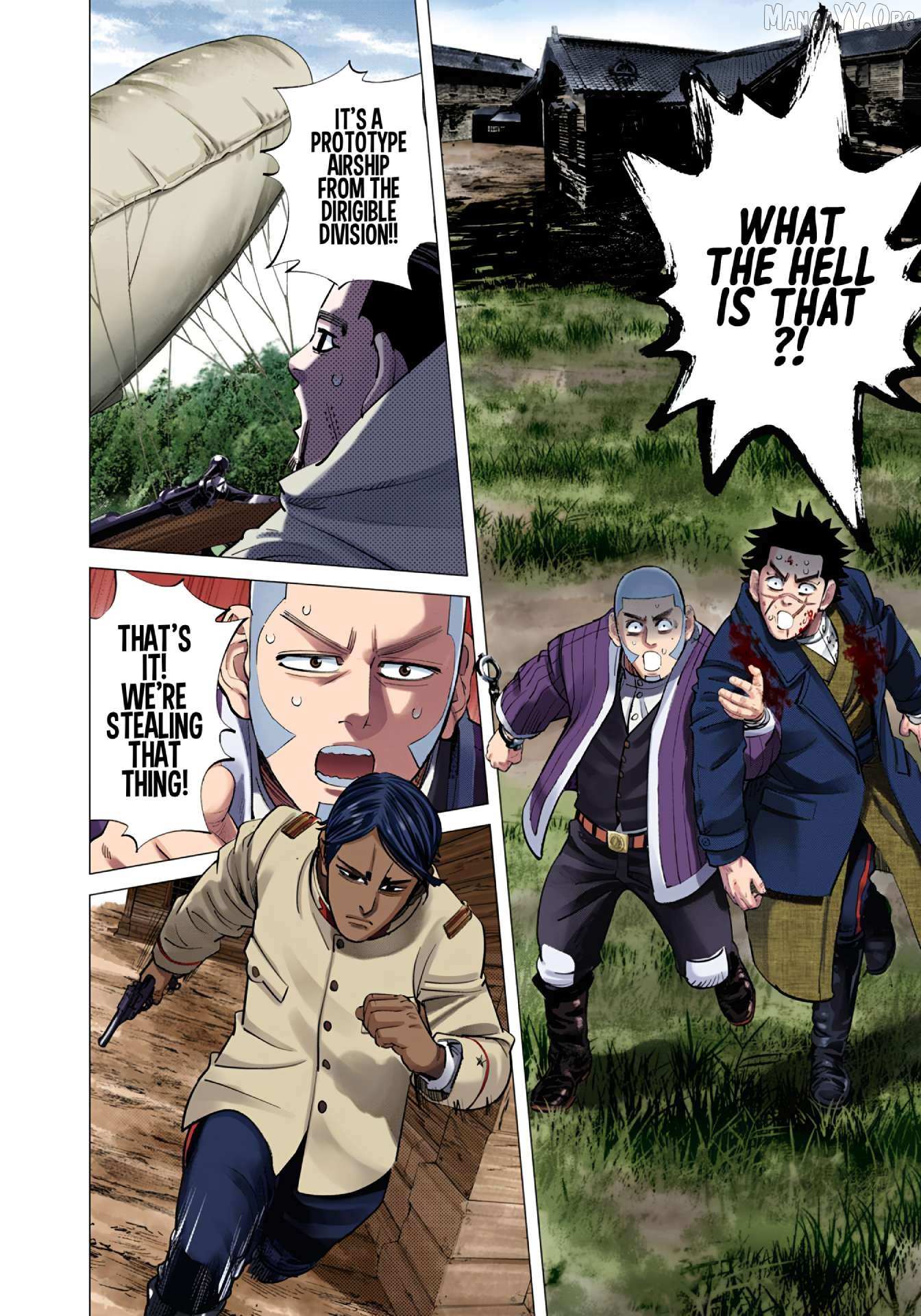 Golden Kamuy - Digital Colored Chapter 98 page 18 - 