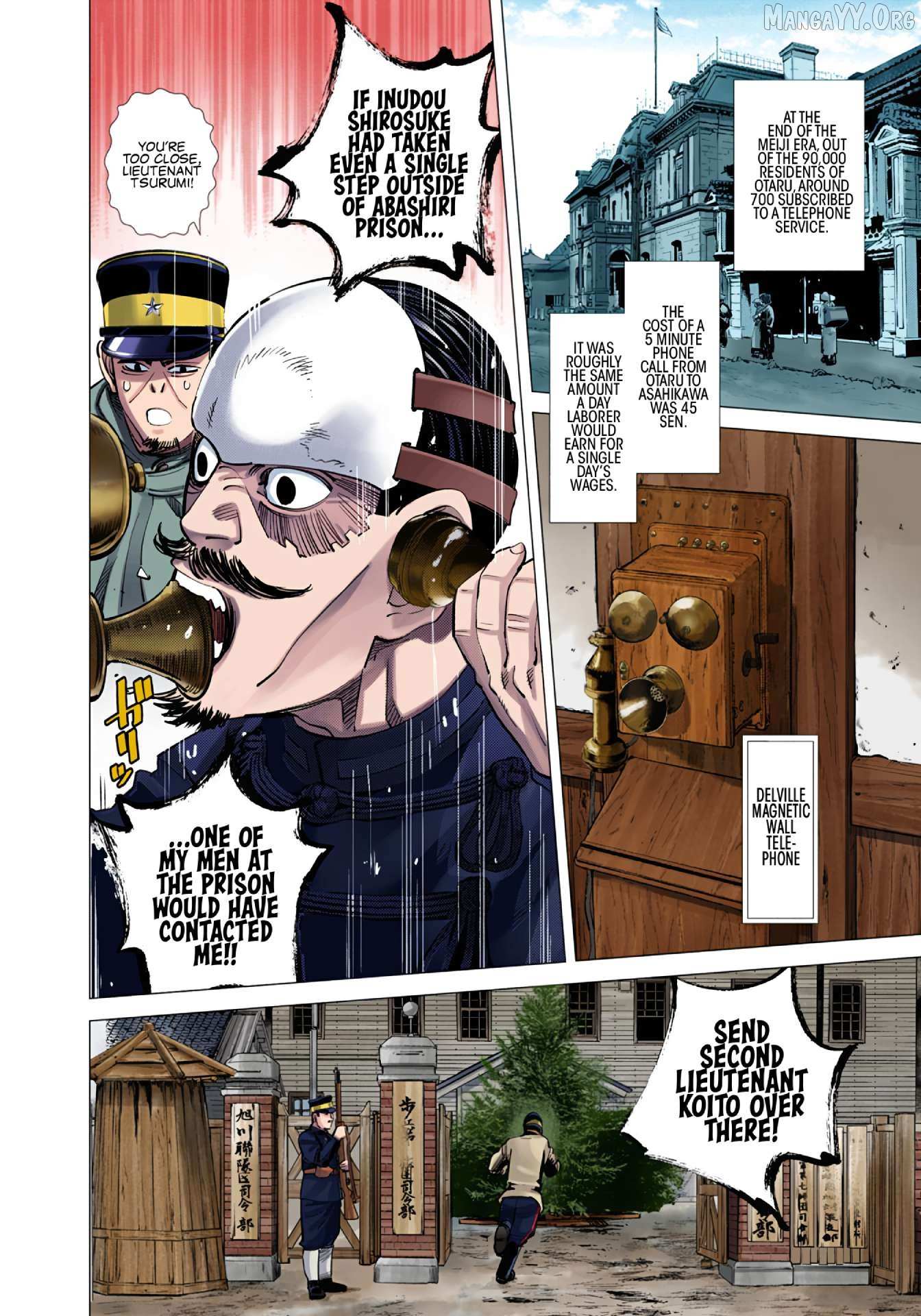 Golden Kamuy - Digital Colored Chapter 98 page 3 - 