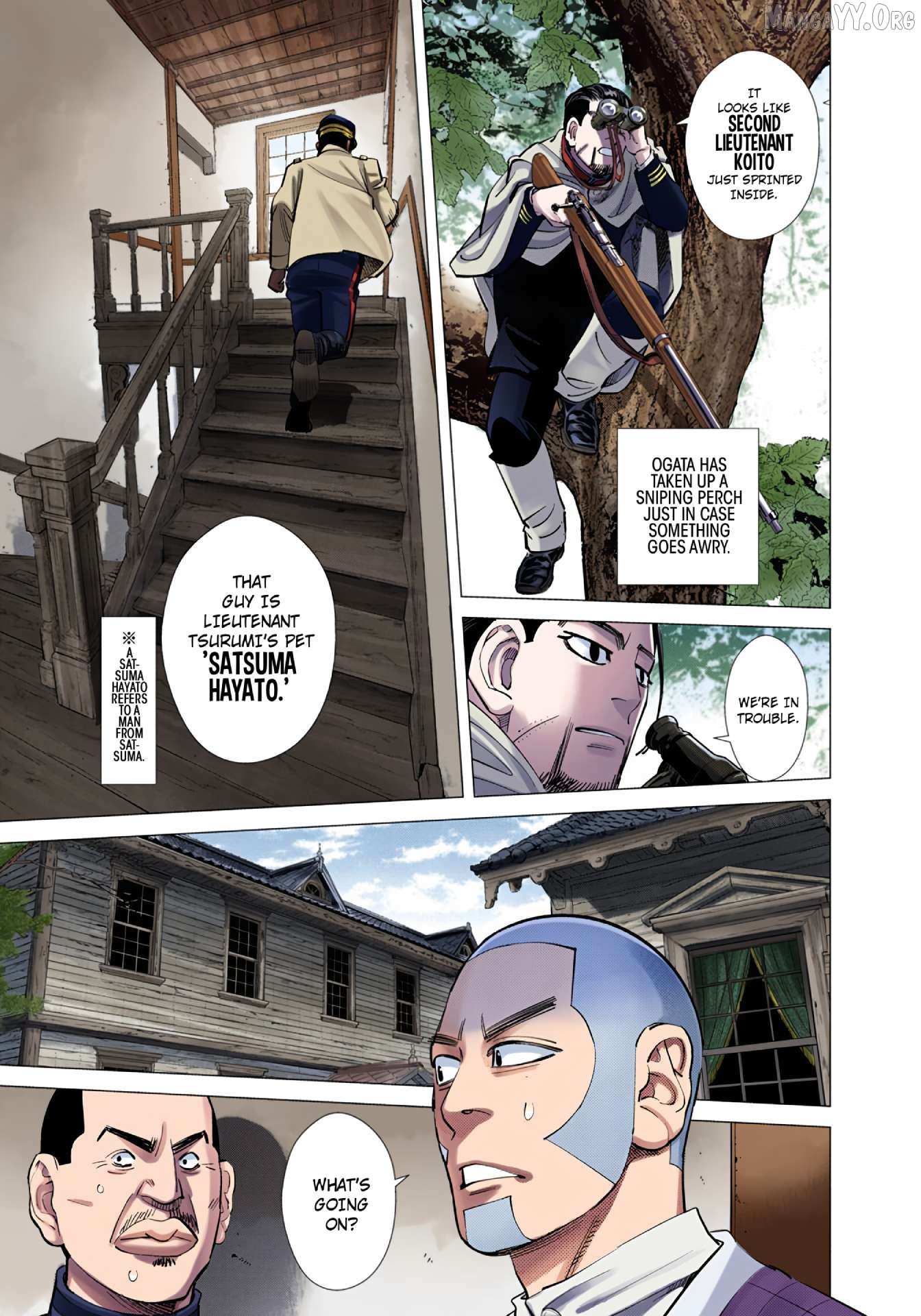 Golden Kamuy - Digital Colored Chapter 98 page 4 - 