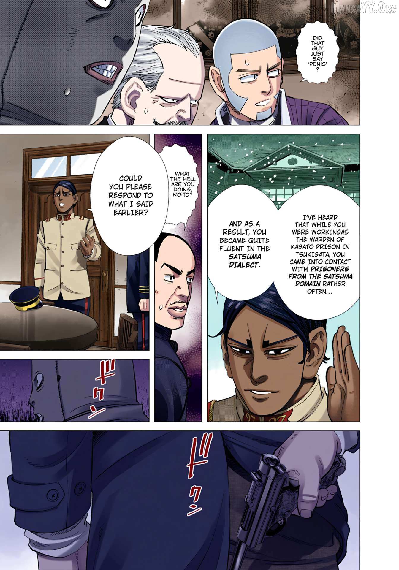 Golden Kamuy - Digital Colored Chapter 98 page 8 - 