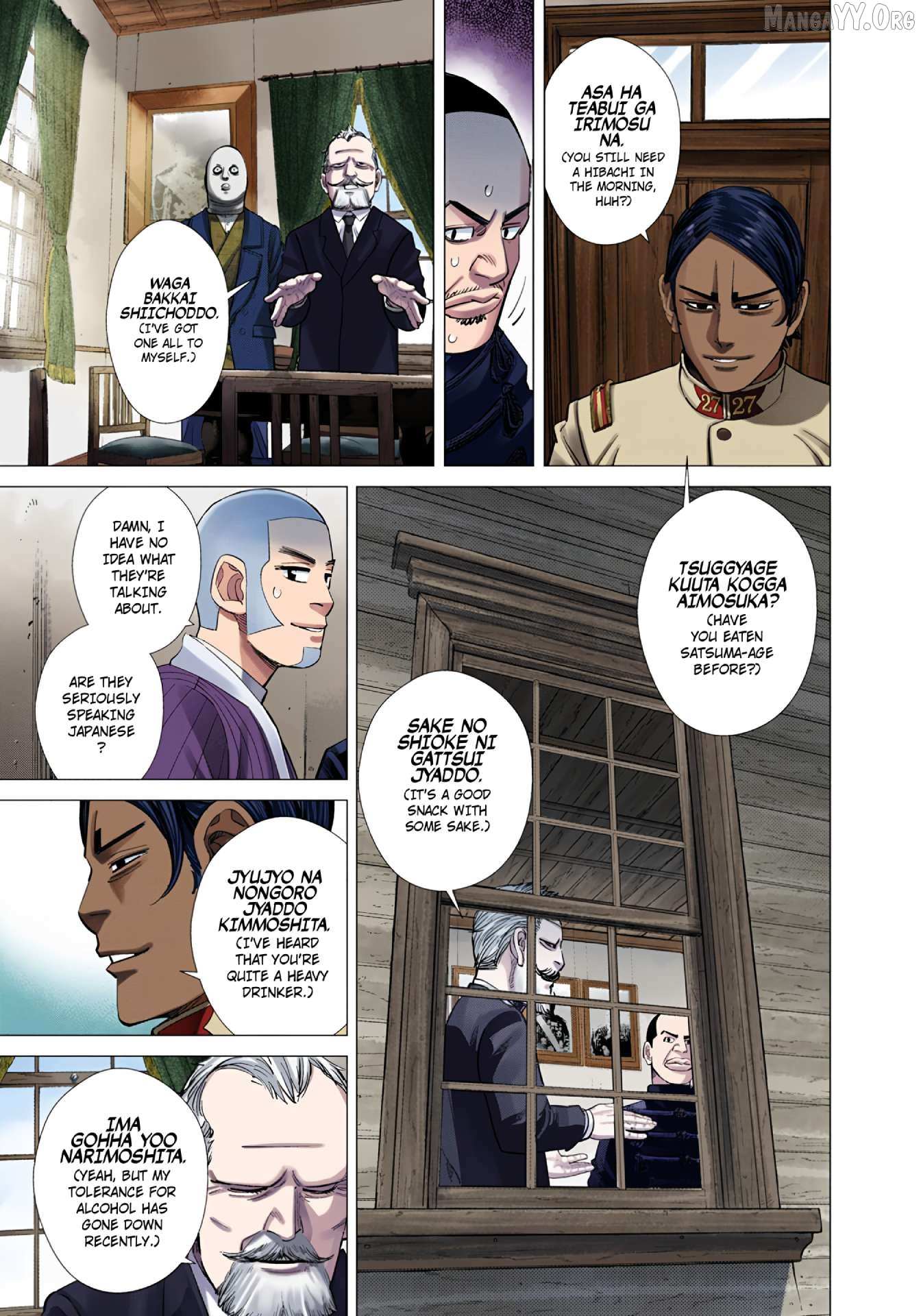 Golden Kamuy - Digital Colored Chapter 98 page 10 - 