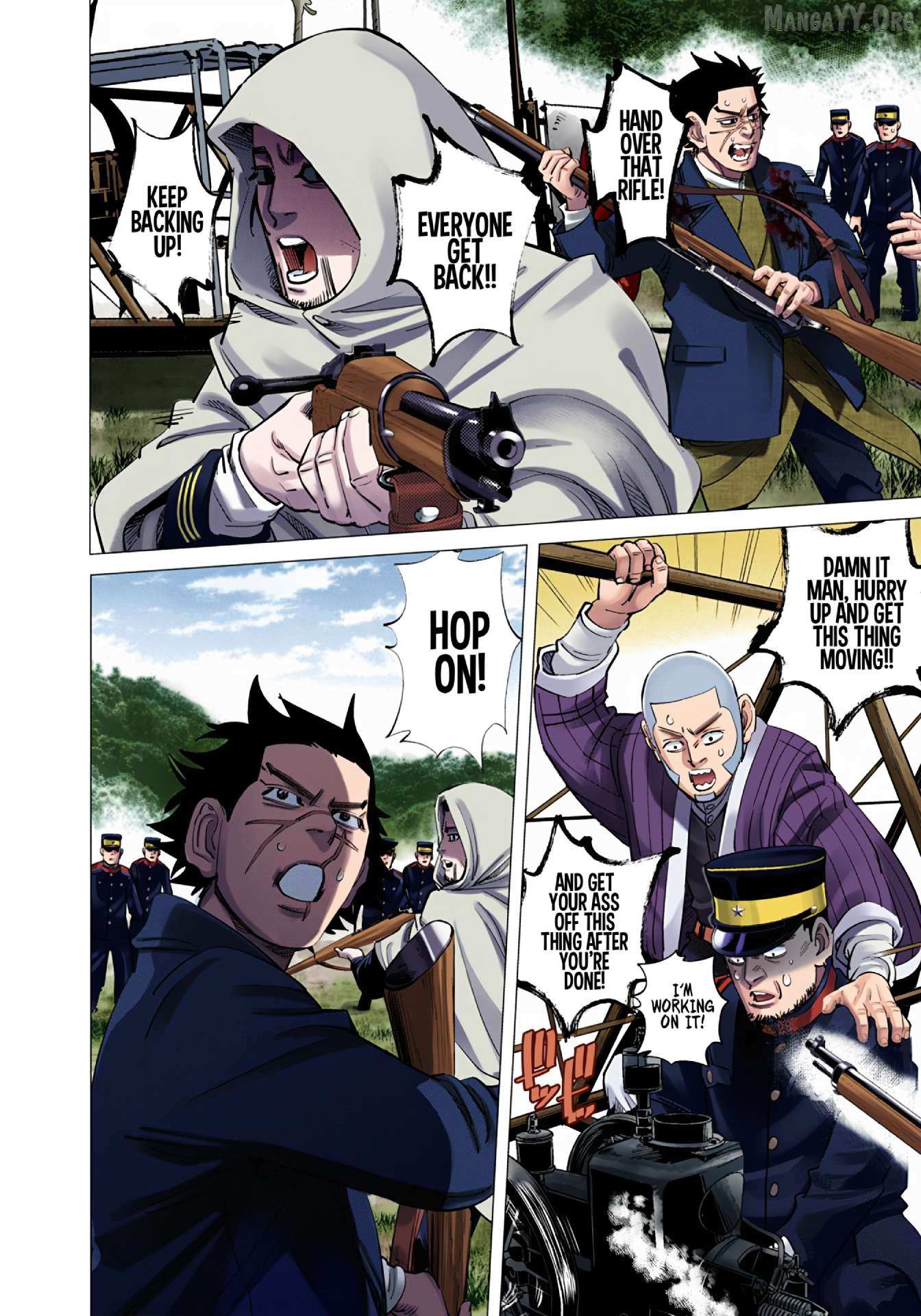 Golden Kamuy - Digital Colored Chapter 99 page 2 - 