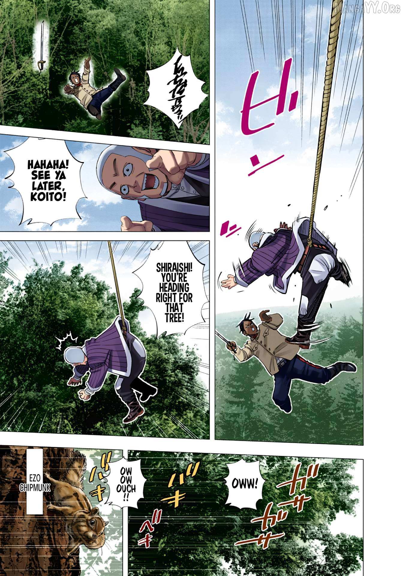Golden Kamuy - Digital Colored Chapter 99 page 12 - 