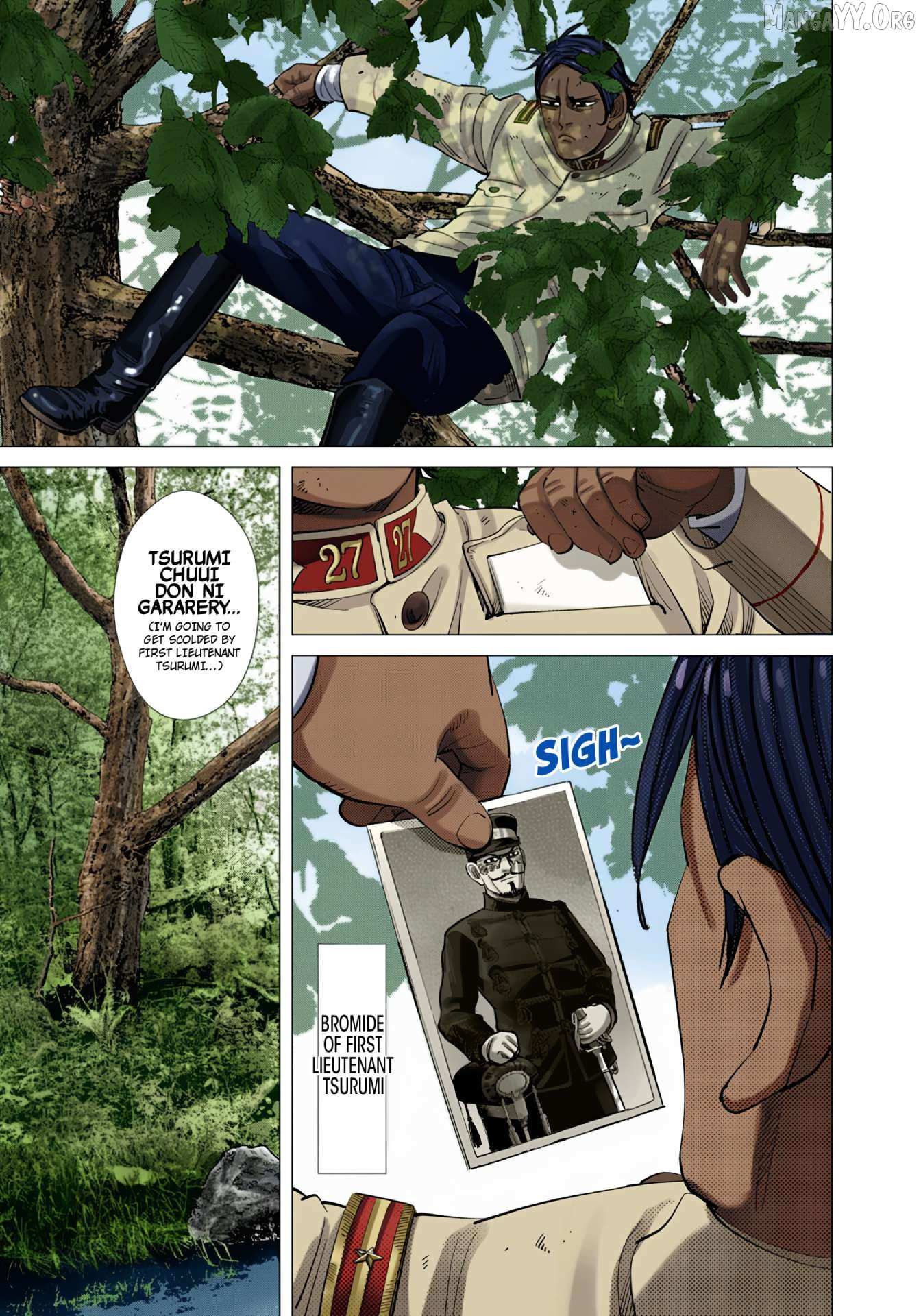 Golden Kamuy - Digital Colored Chapter 99 page 14 - 