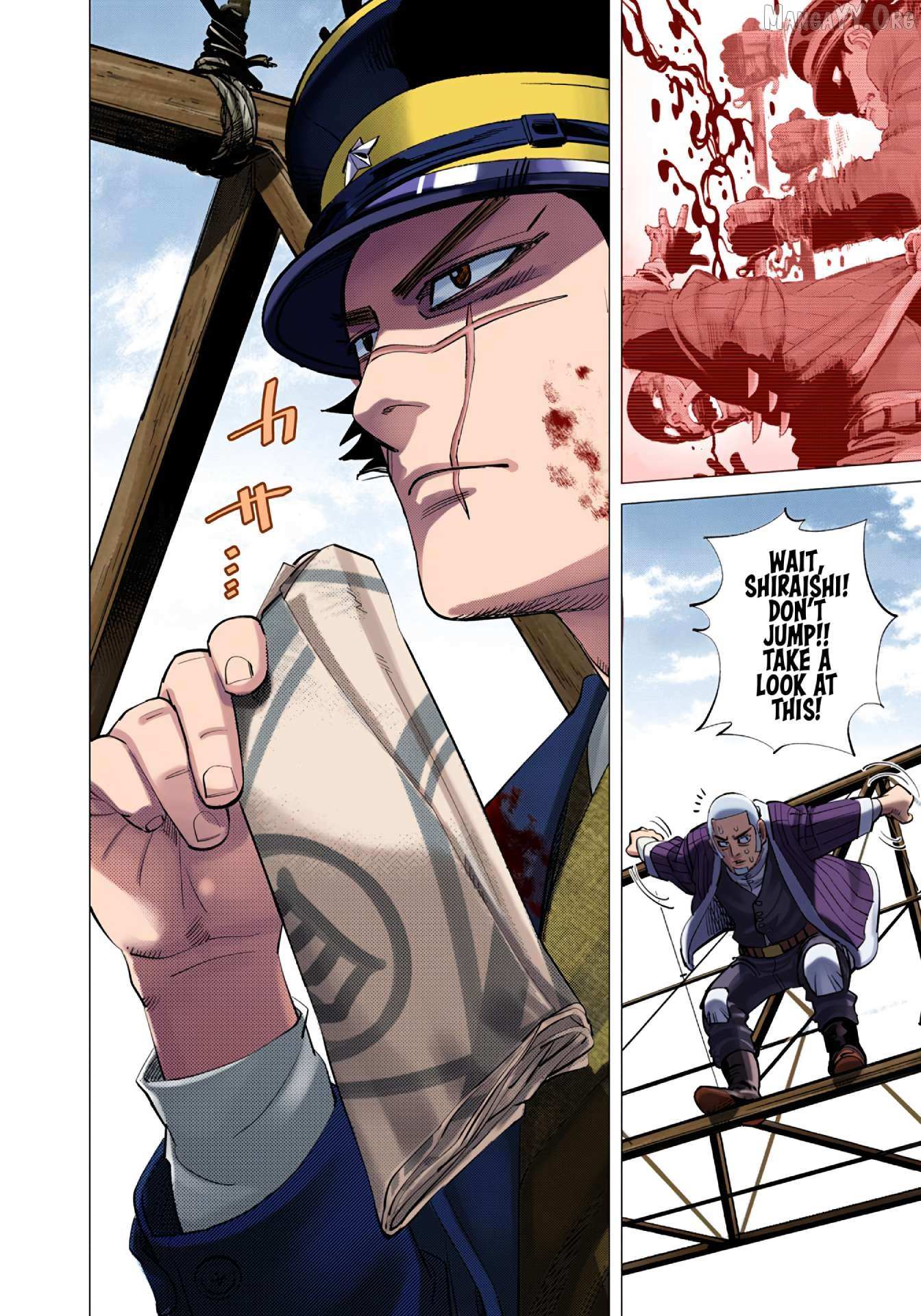 Golden Kamuy - Digital Colored Chapter 99 page 17 - 