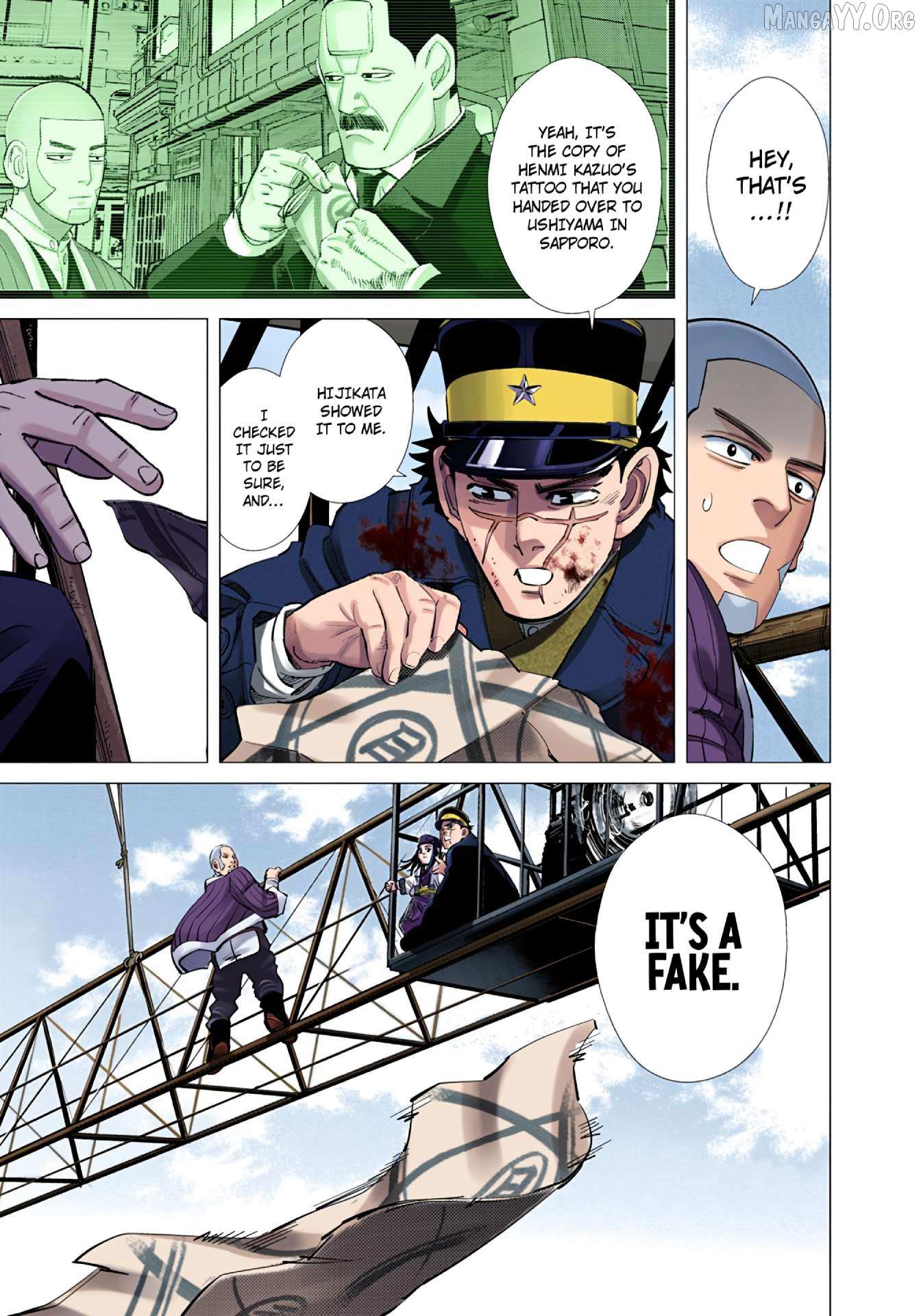 Golden Kamuy - Digital Colored Chapter 99 page 18 - 