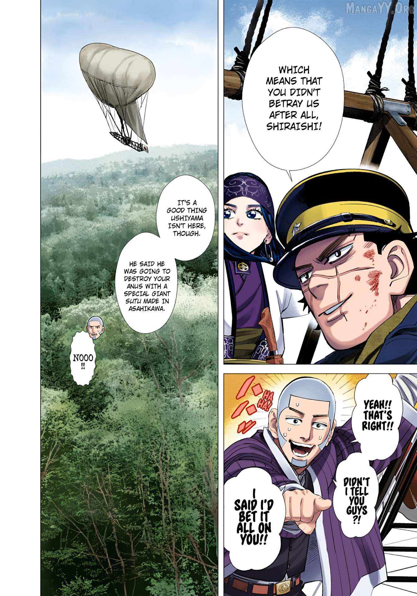 Golden Kamuy - Digital Colored Chapter 99 page 19 - 