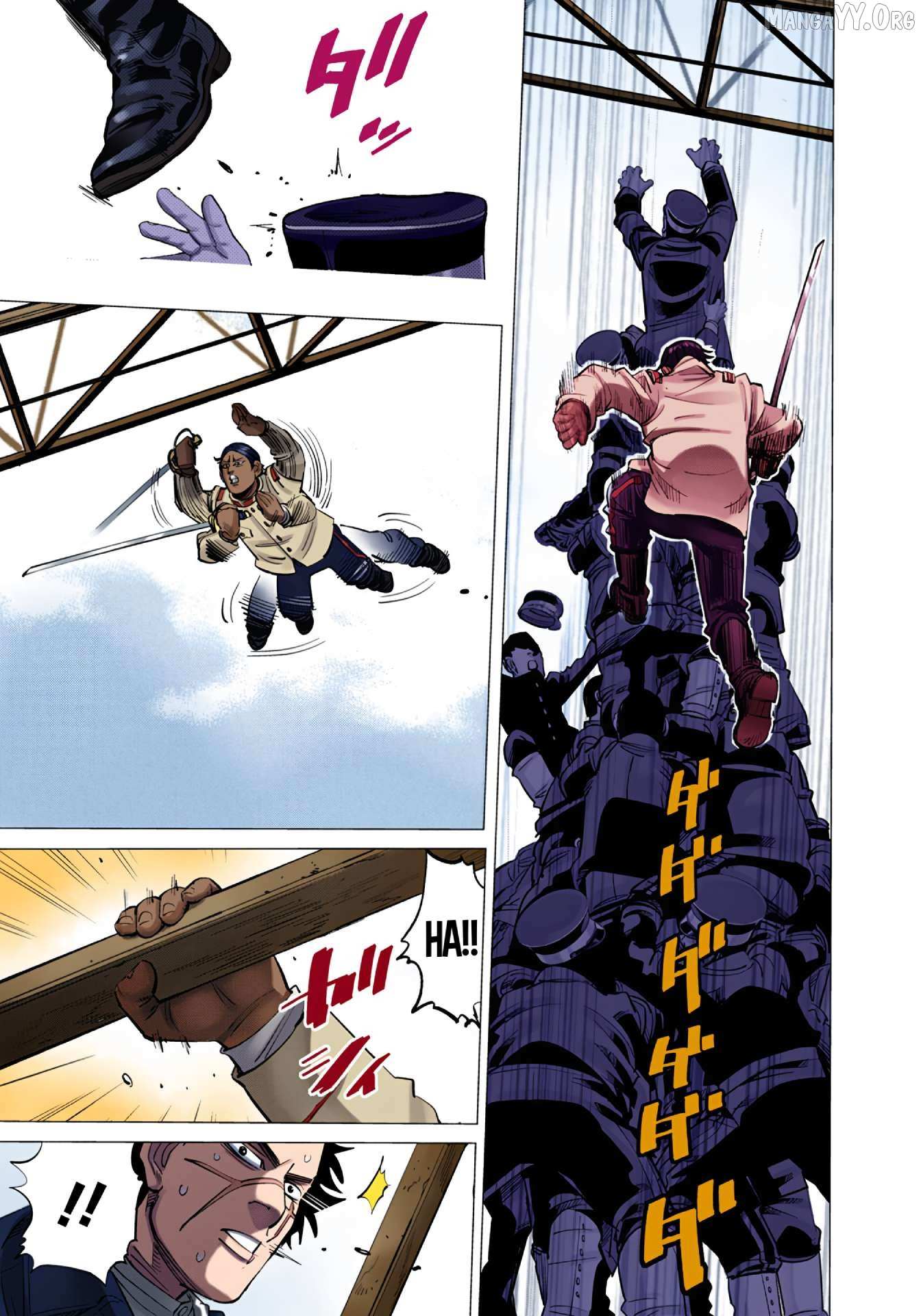 Golden Kamuy - Digital Colored Chapter 99 page 5 - 
