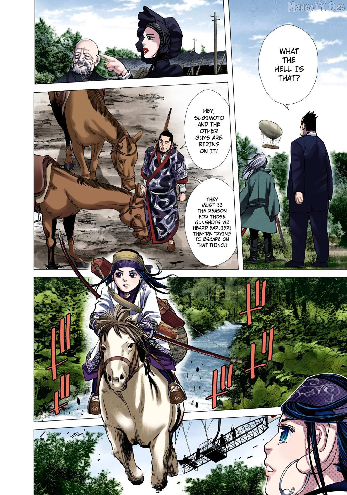 Golden Kamuy - Digital Colored Chapter 99 page 7 - 