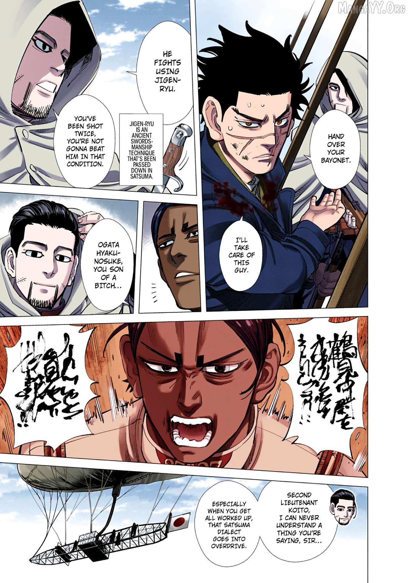 Golden Kamuy - Digital Colored Chapter 99 page 8 - 