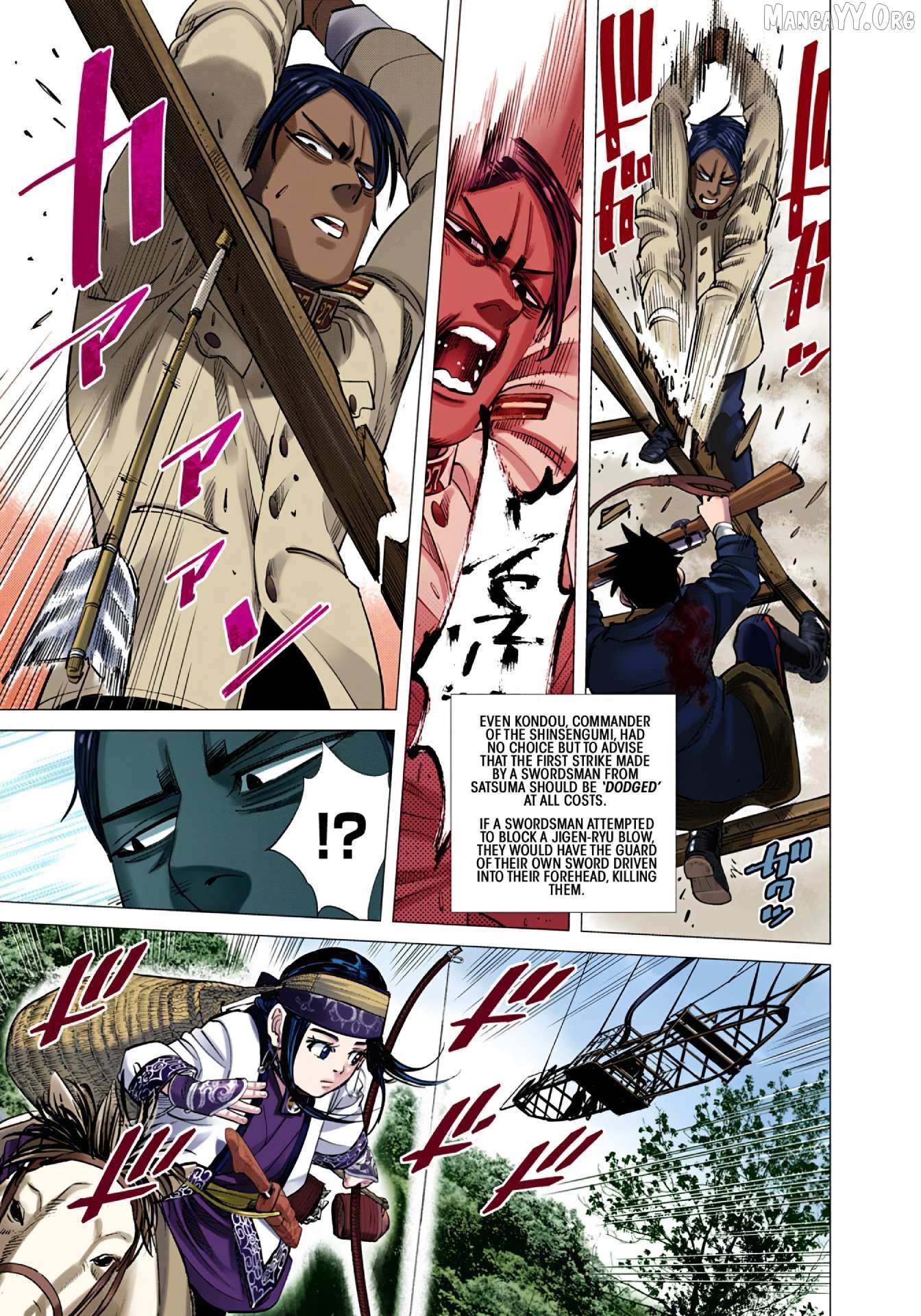 Golden Kamuy - Digital Colored Chapter 99 page 10 - 