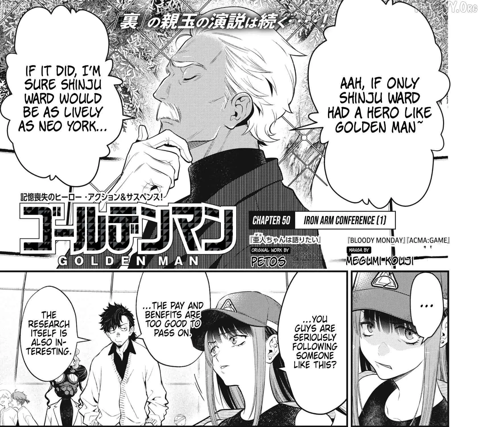 Read Golden Man chapter 50 image 1 on Lezhin