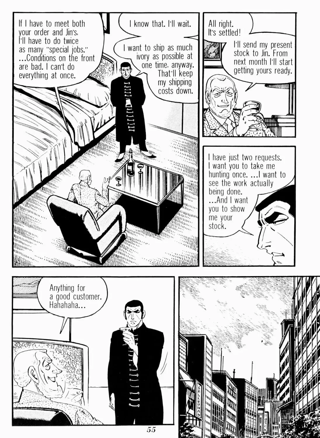 Read Golgo 13 chapter 140 image 110 on Lezhin
