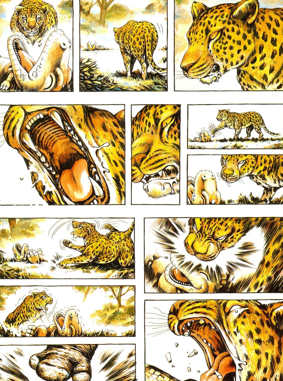 Read Gon chapter 1 image 8 on Lezhin