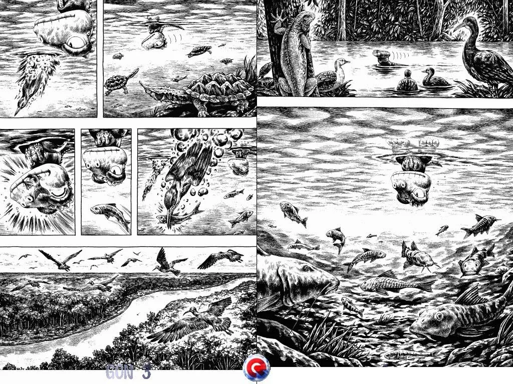 Gon Chapter 9 page 8 - 