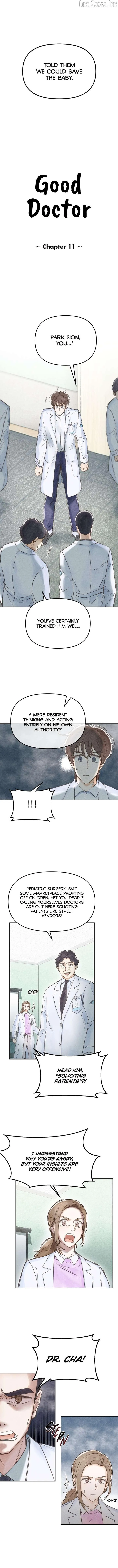 Read Good Doctor chapter 11 image 2 on Lezhin
