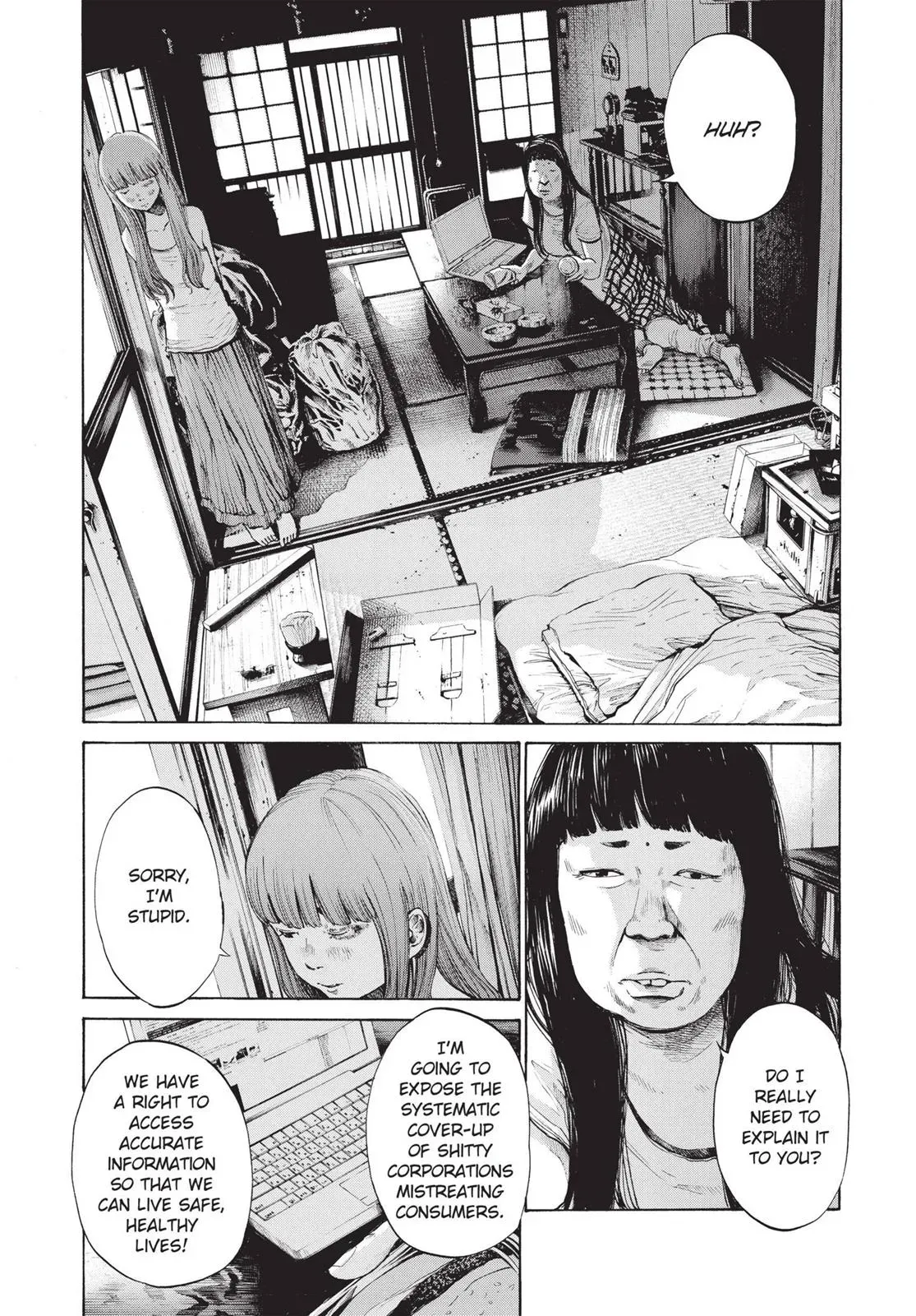 Read Goodnight Punpun chapter 108 image 1 on Lezhin