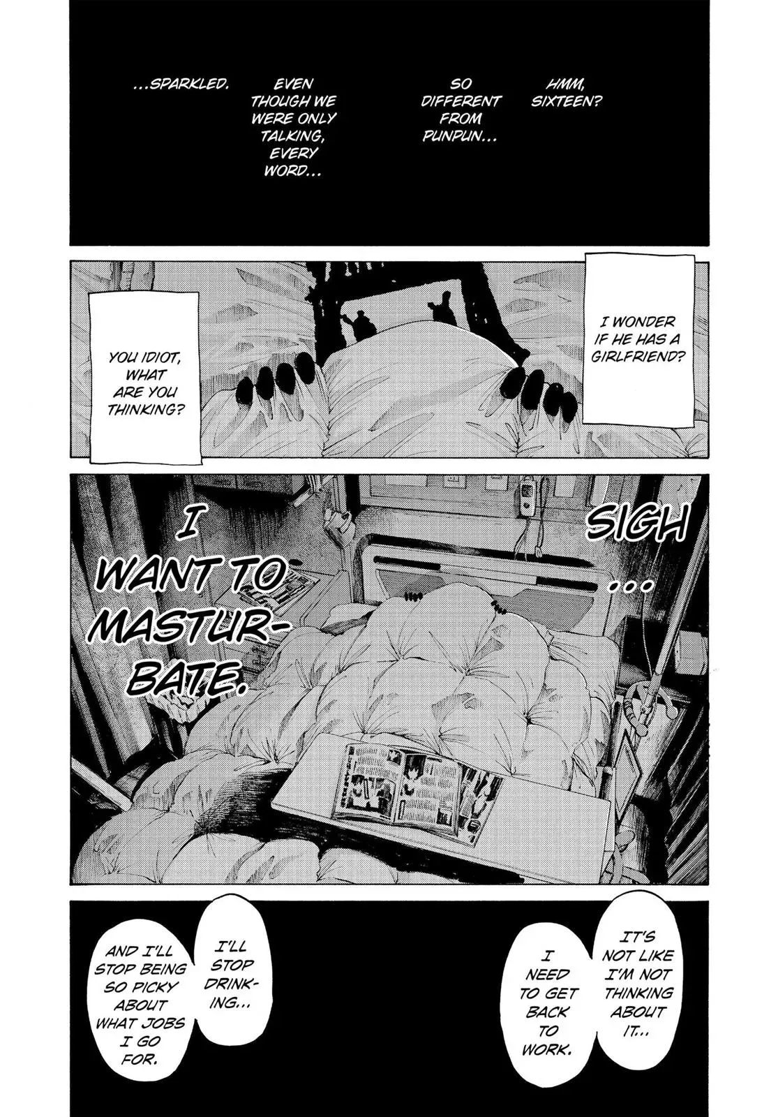 Read Goodnight Punpun chapter 59 image 8 on Lezhin