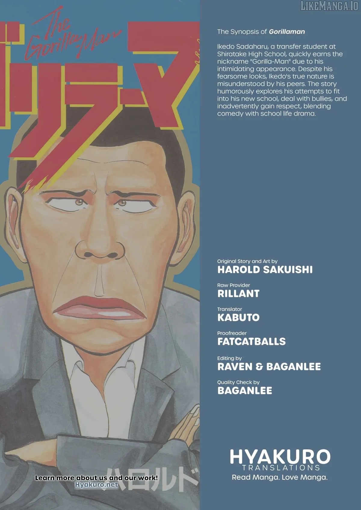 Read Gorillaman  Manga chapter 27 image 19 on Lezhin