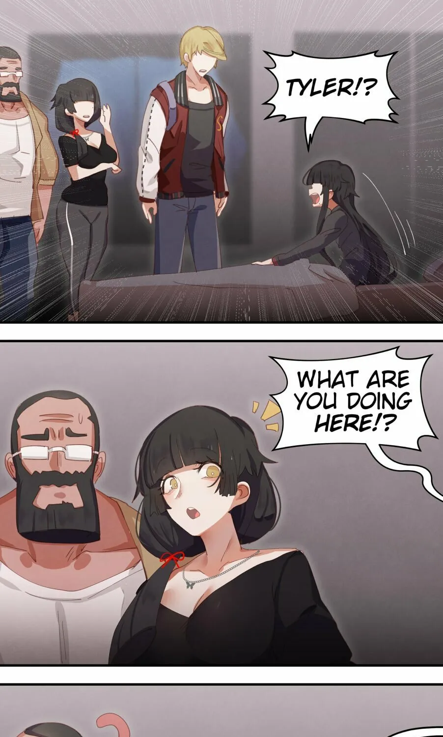 Goth Girl & The Jock (Colored) Chapter 27 page 3 - 