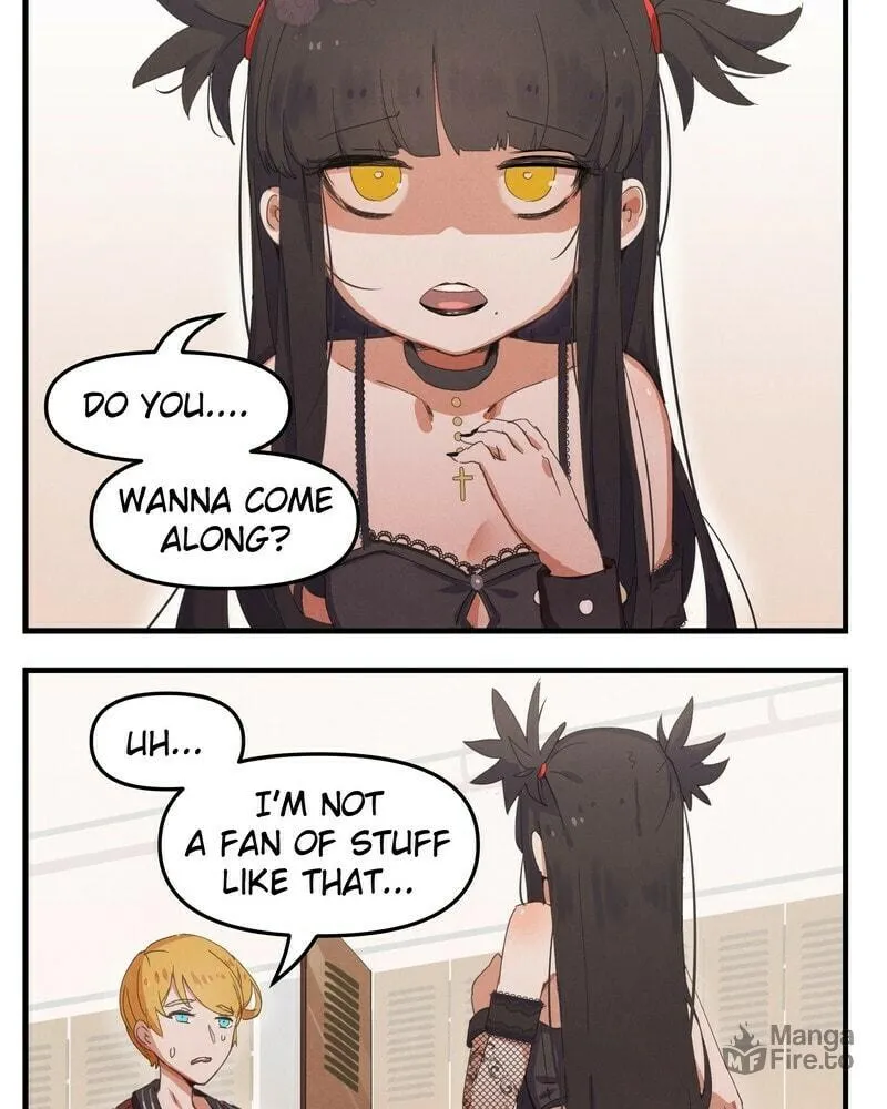 Goth Girl & The Jock (Colored) Chapter 3 page 5 - 