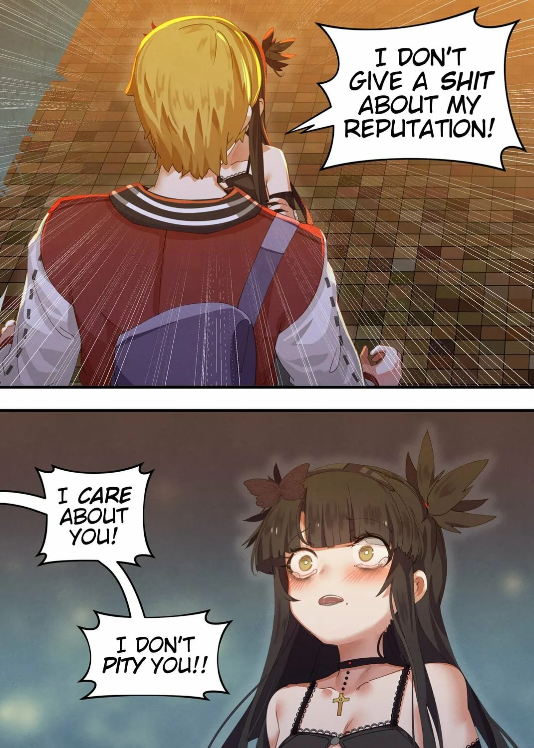 Goth Girl & The Jock (Colored) Chapter 31 page 3 - 