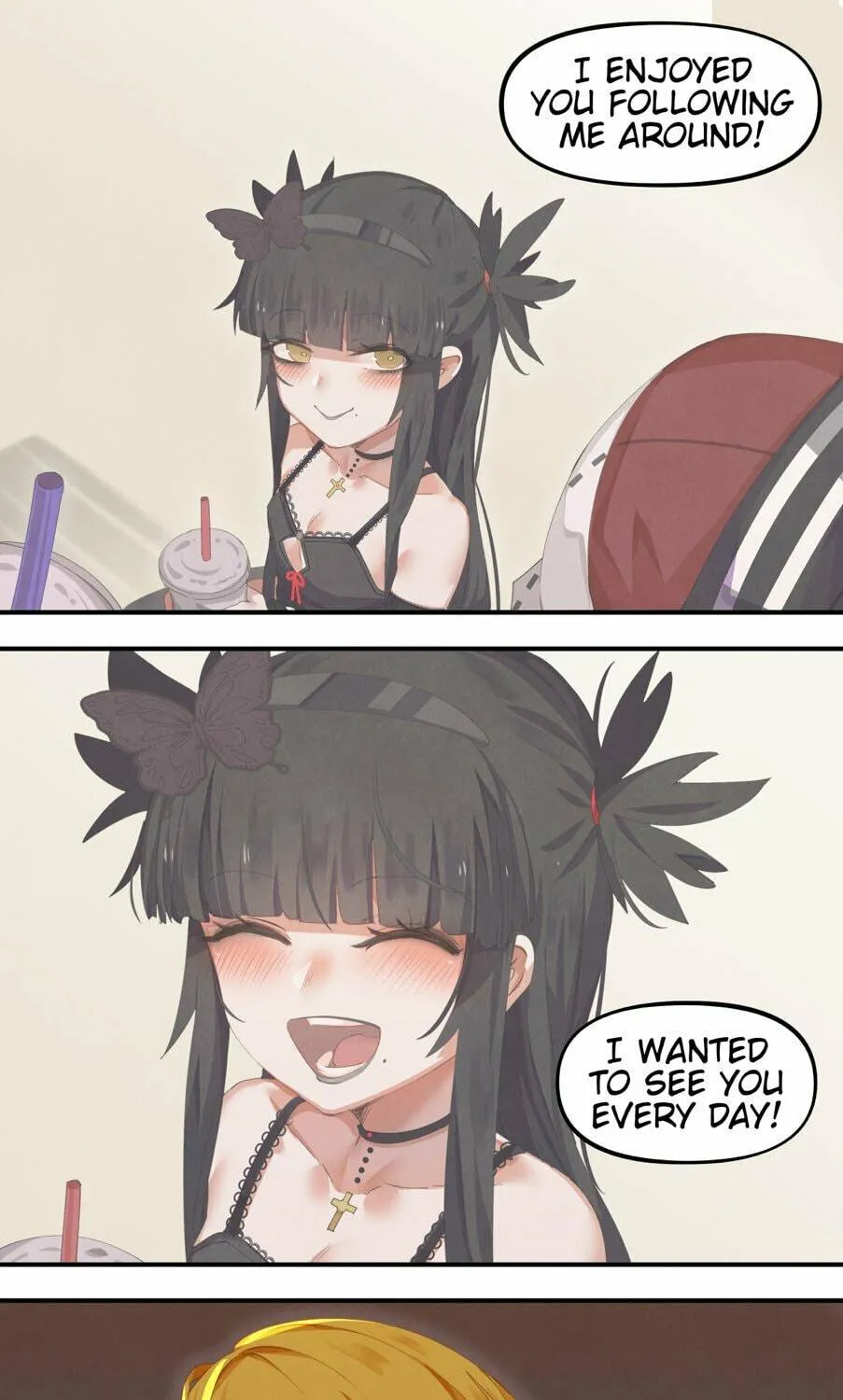 Goth Girl & The Jock (Colored) Chapter 31 page 5 - 