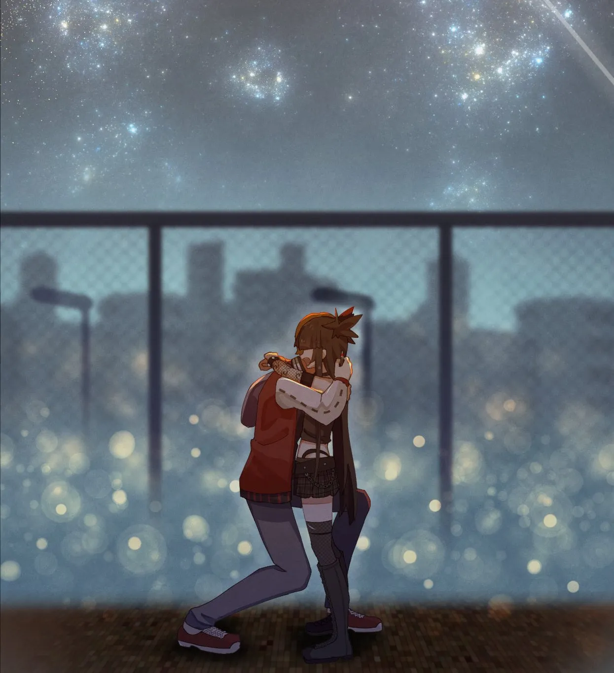 Goth Girl & The Jock (Colored) Chapter 32 page 11 - 