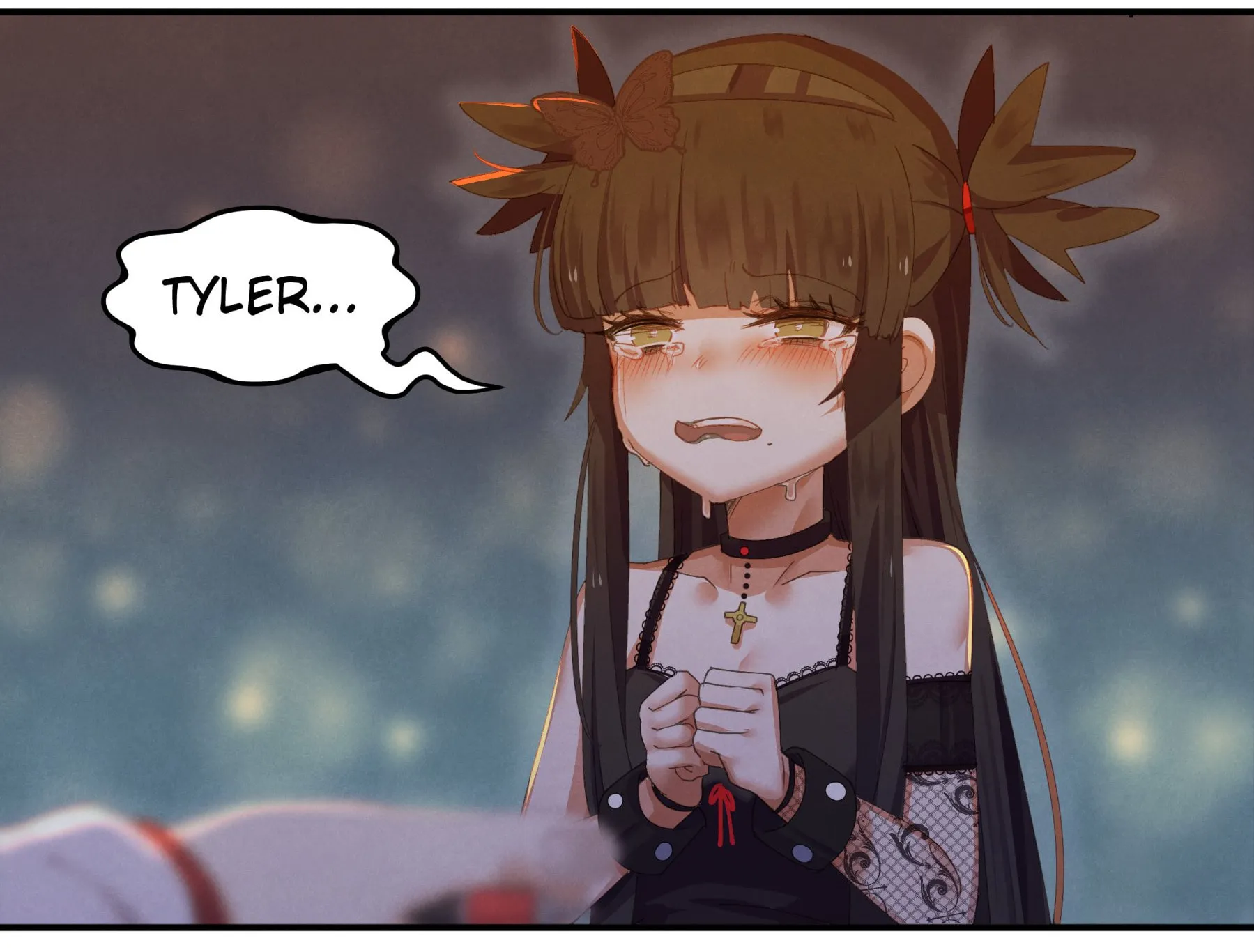 Goth Girl & The Jock (Colored) Chapter 32 page 5 - 