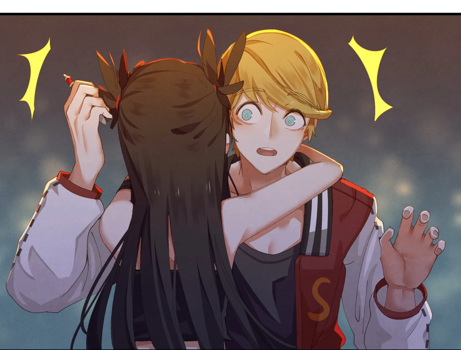 Goth Girl & The Jock (Colored) Chapter 32 page 6 - 