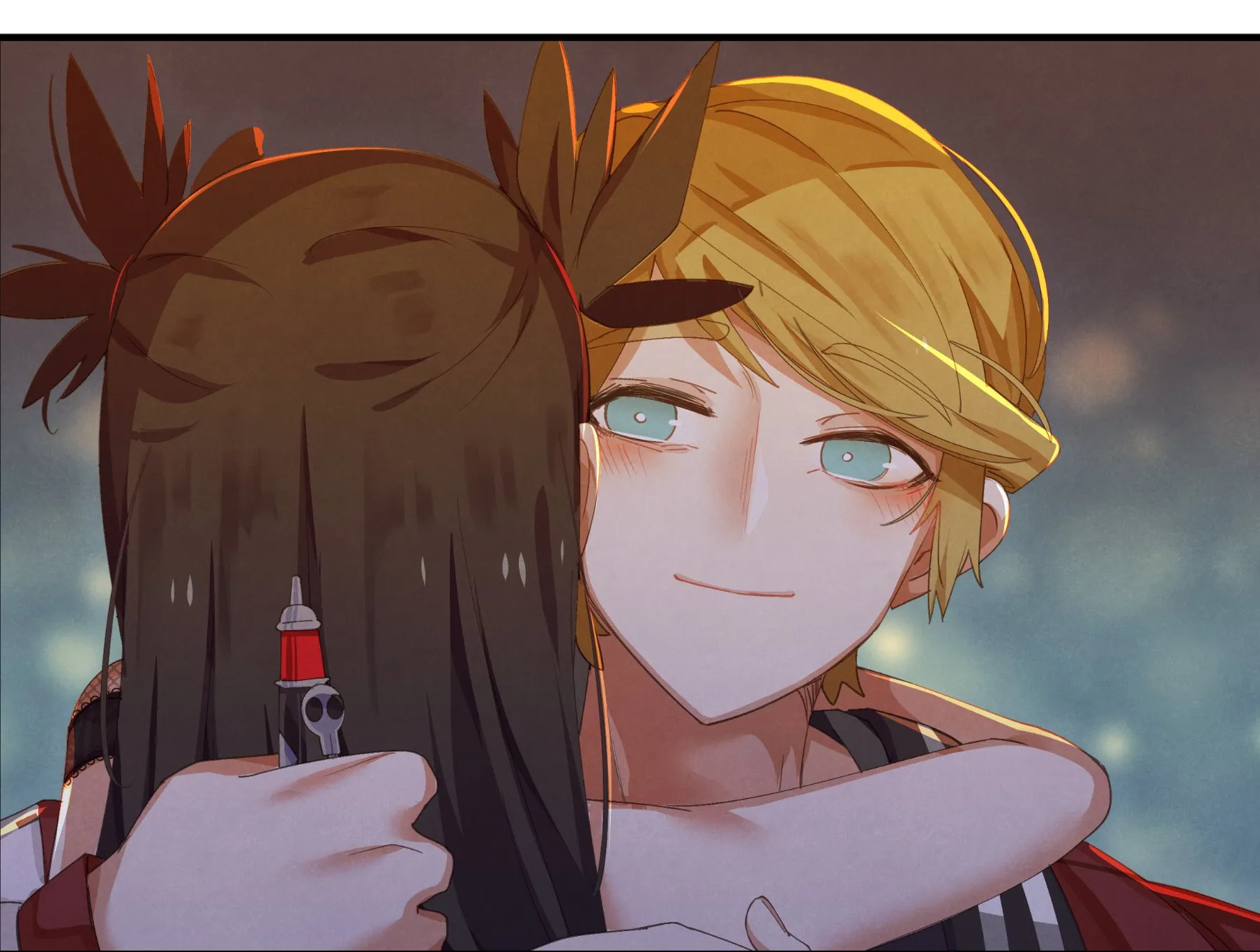 Goth Girl & The Jock (Colored) Chapter 32 page 9 - 