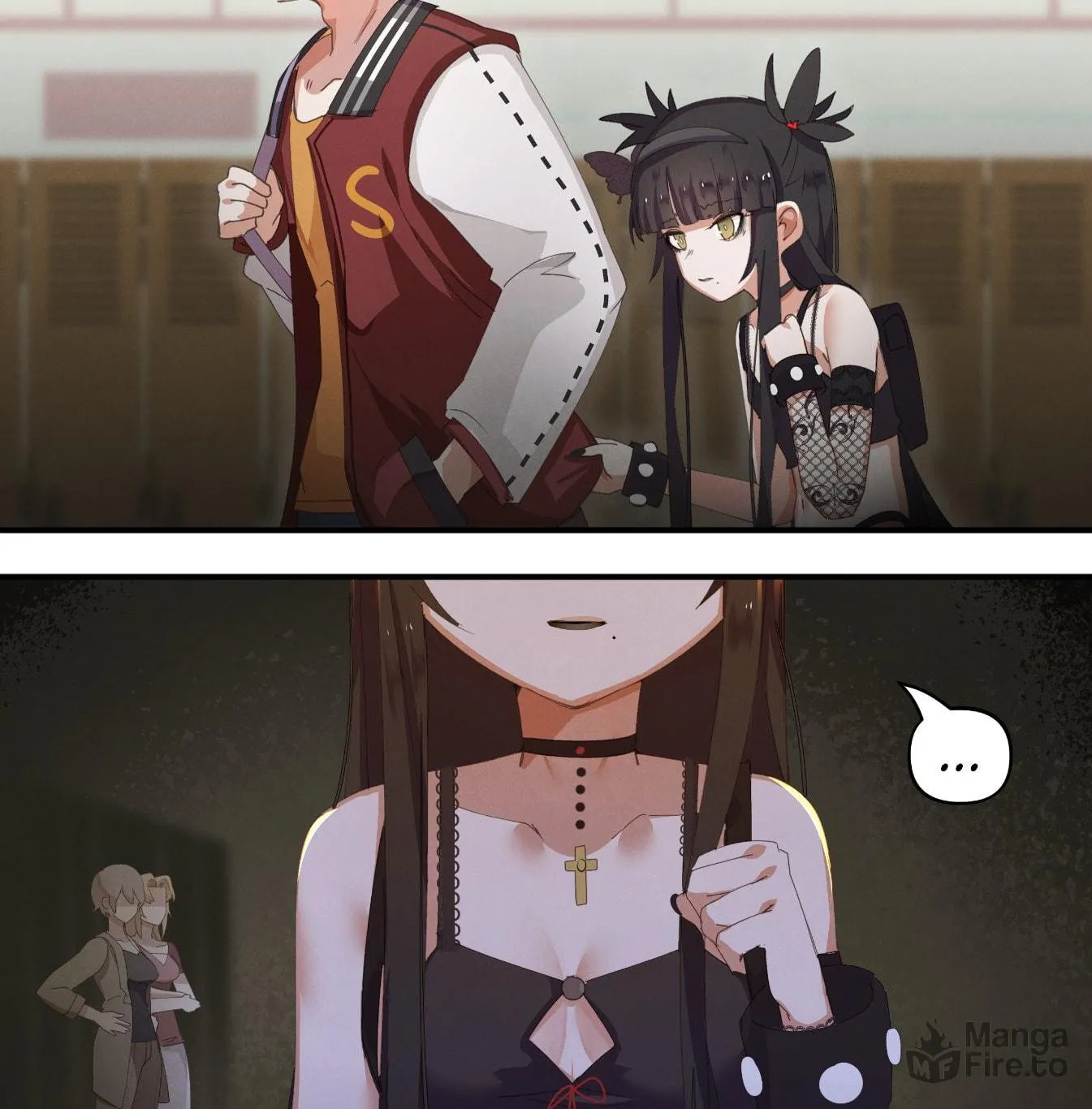 Goth Girl & The Jock (Colored) Chapter 33 page 5 - 