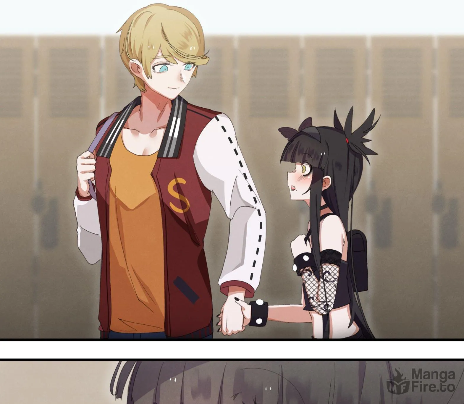 Goth Girl & The Jock (Colored) Chapter 33 page 10 - 