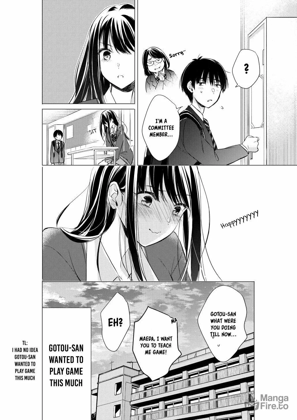 Gotou-san wa Furimukasetai! Chapter 15 page 6 - 