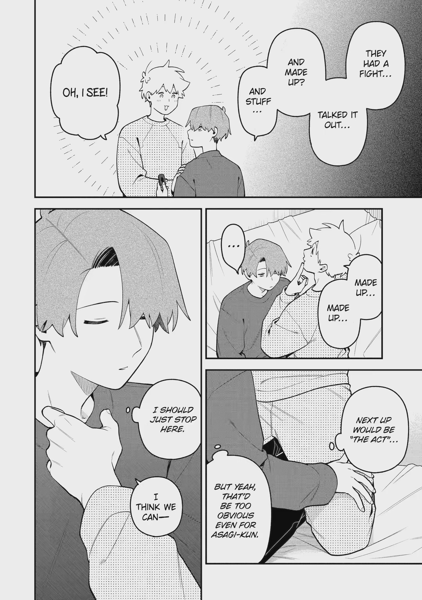 Goukon ni Ittara Onna ga Inakatta Hanashi Chapter 75 page 14 - 