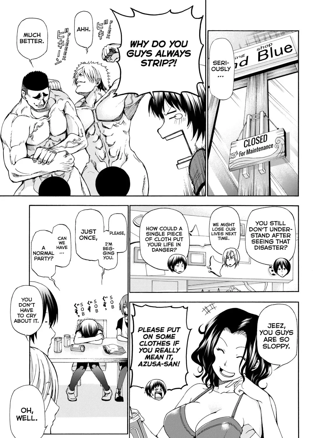 Read Grand Blue Dreaming chapter 0.1 image 4 on Lezhin