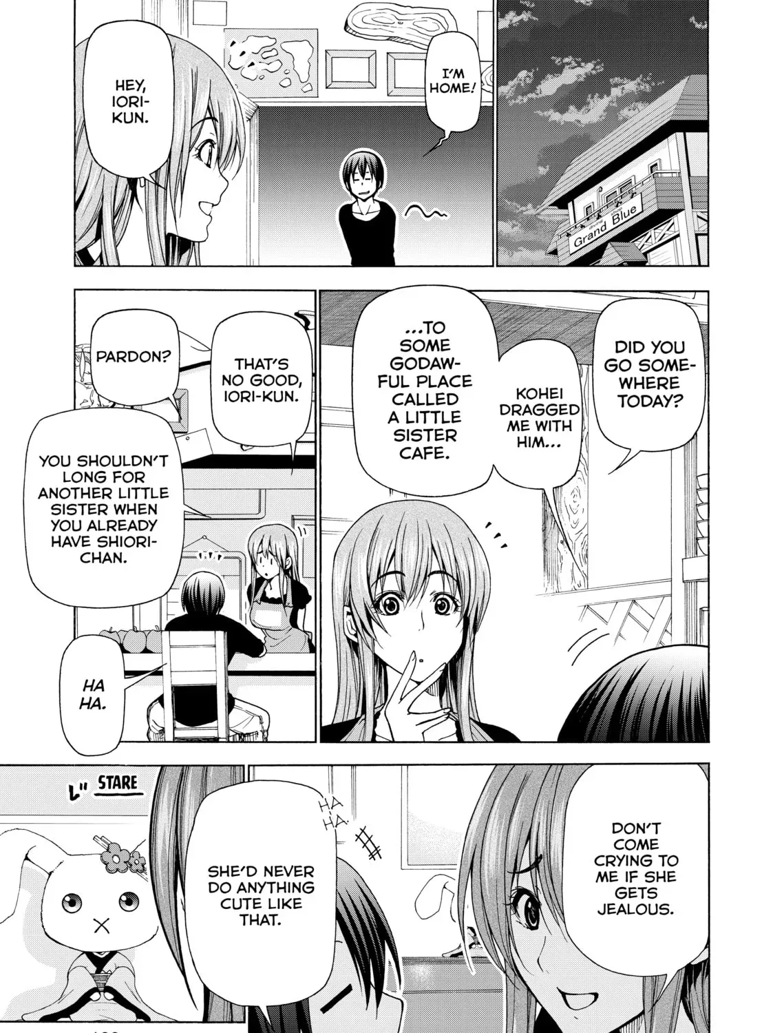 Read Grand Blue Dreaming chapter 0.7 image 44 on Lezhin