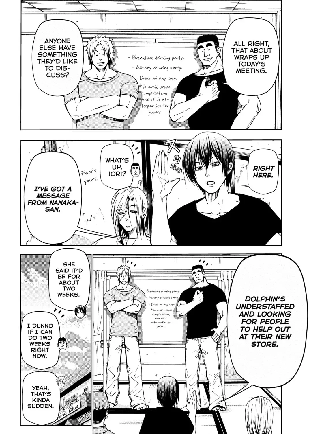 Read Grand Blue Dreaming chapter 0.7 image 50 on Lezhin