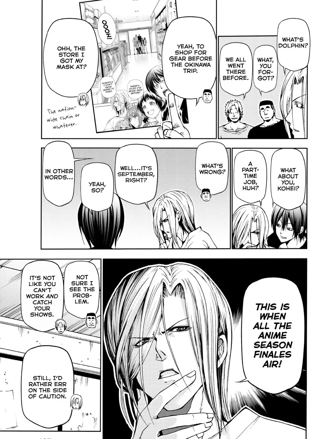 Read Grand Blue Dreaming chapter 0.7 image 52 on Lezhin