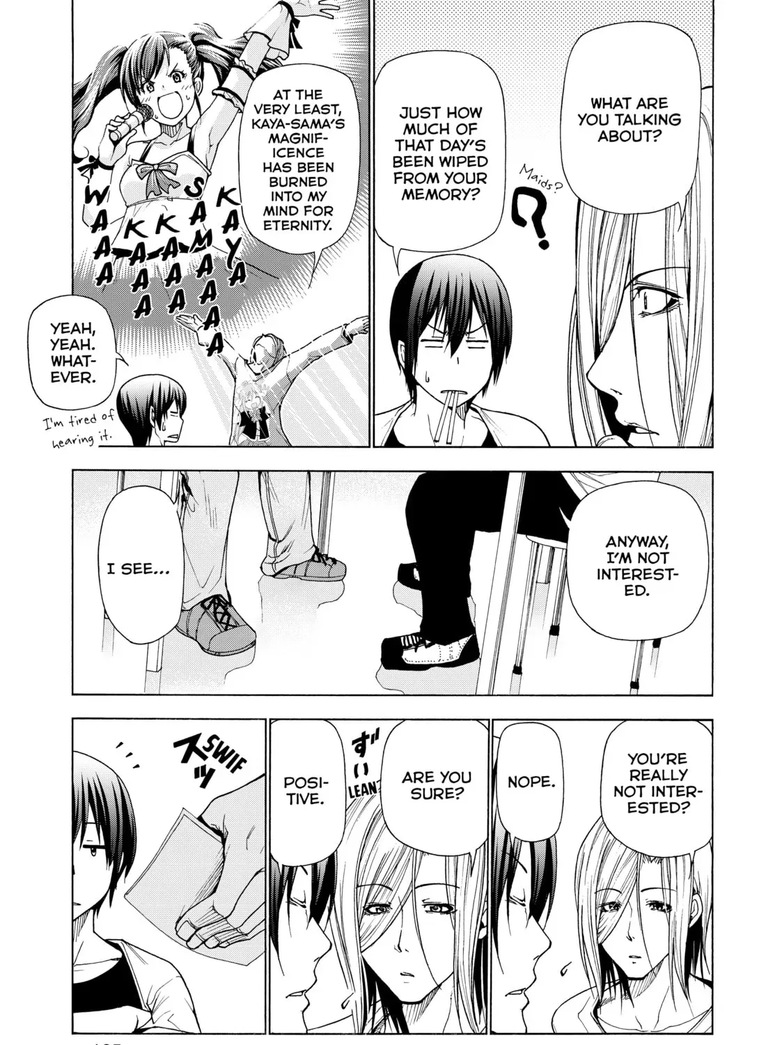 Read Grand Blue Dreaming chapter 0.7 image 8 on Lezhin