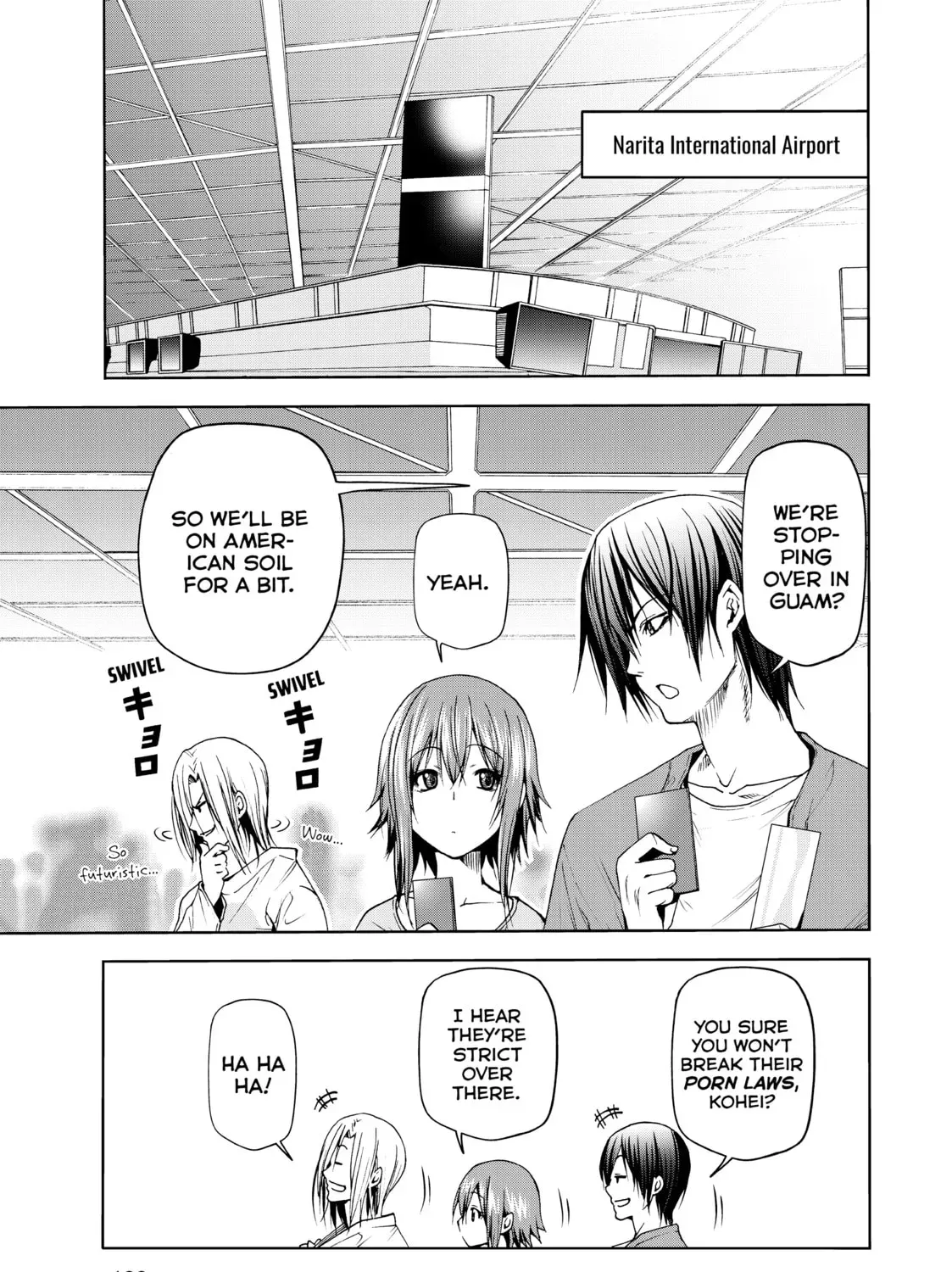 Read Grand Blue Dreaming chapter 0.8 image 8 on Lezhin