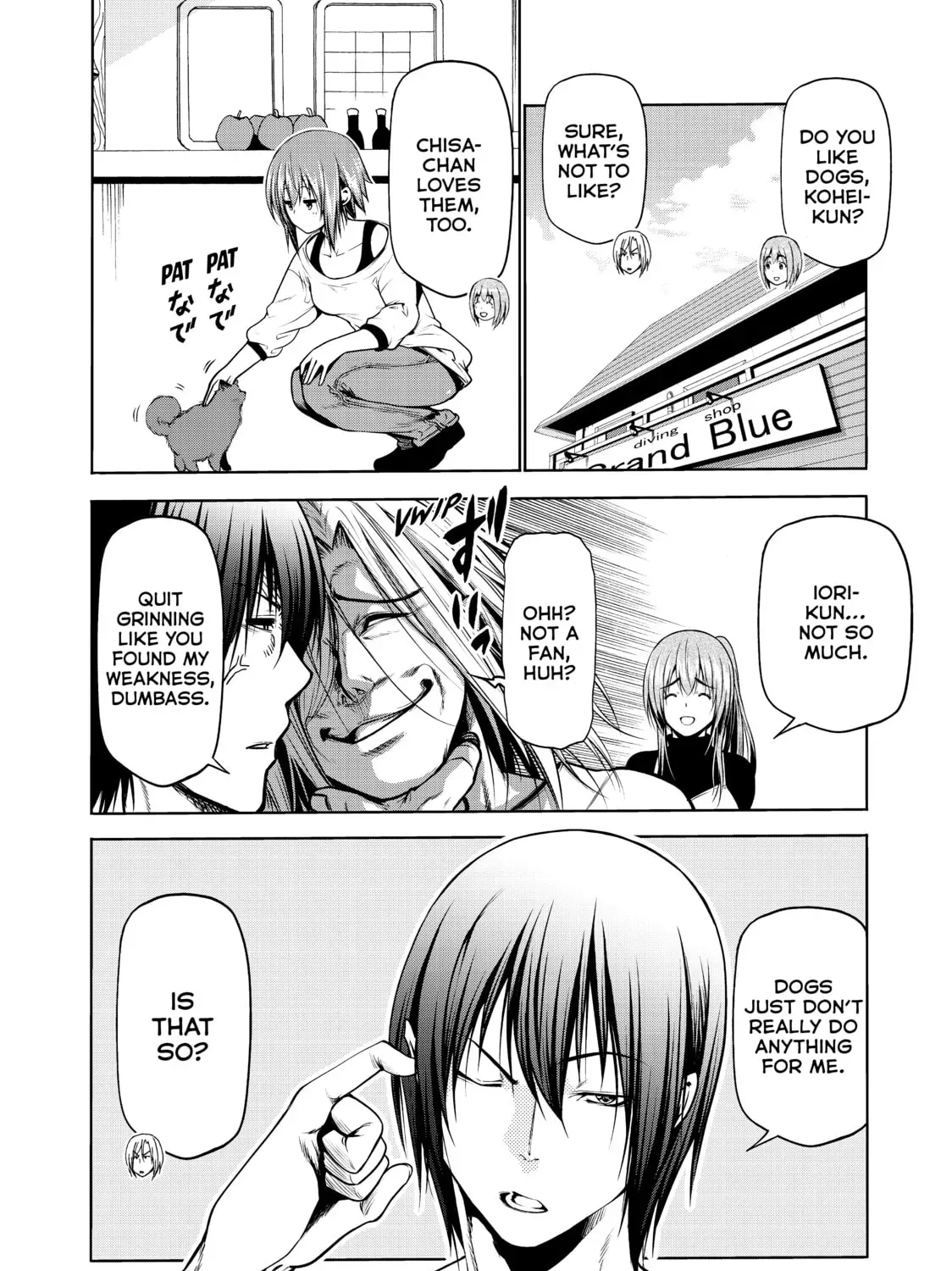 Read Grand Blue Dreaming chapter 1.3 image 2 on Lezhin