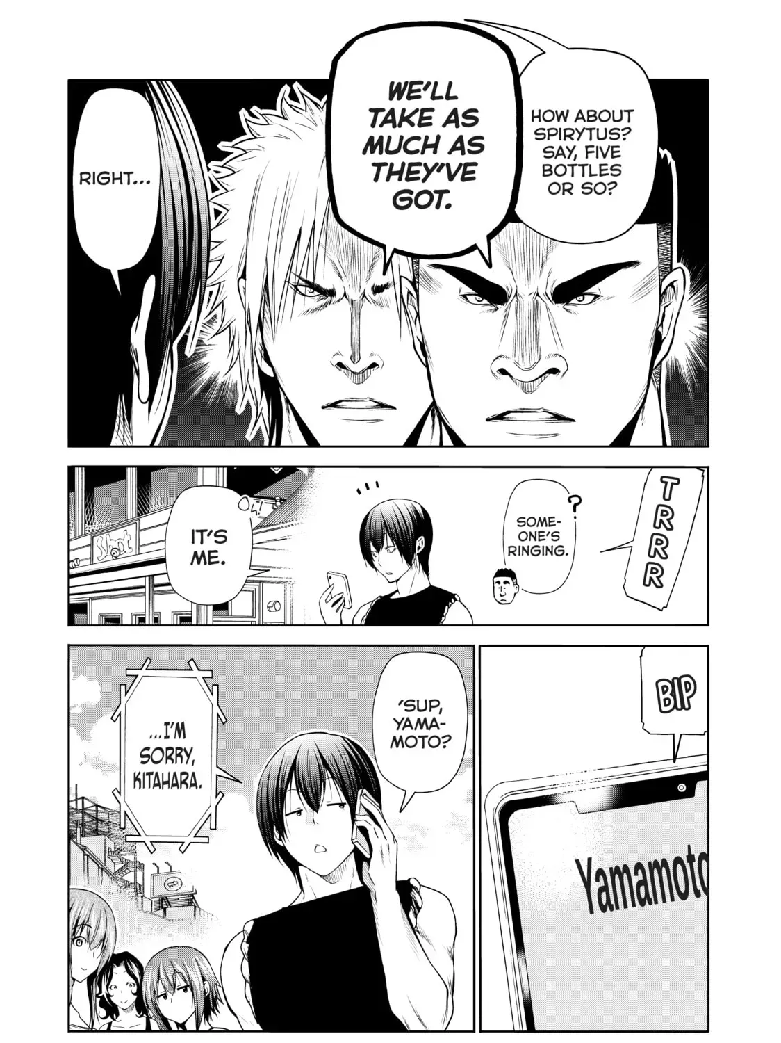 Read Grand Blue Dreaming chapter 1.5 image 10 on Lezhin